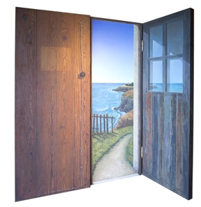 Paul Critchley at SCOPE Miami 2018 "I remember a dream of a house by the sea… it was spring. I think" open