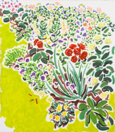 'Garden I' by Paul Critchley exhibited by anOTHER art gallery at the Affordable Art Fair, Rome 2012