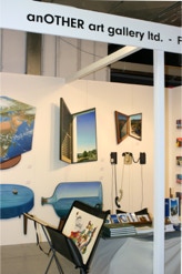 View of exhibition at Affordable Art Fair, Milan 2012
