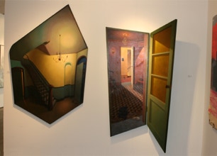 paintings by Paul Critchley at SCOPE Basel 2014