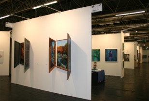 view of stand at Art.Fair 2016