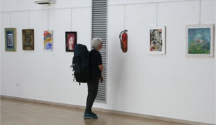 view of the exhibition