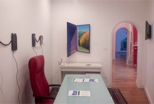 Views of the exhibition at Fondazione Creativi Italiani, Rome, April 2025 