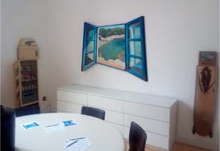 Views of the exhibition at Fondazione Creativi Italiani, Rome, April 2025 