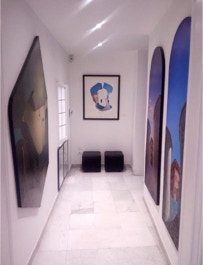 Views of the exhibition at Fondazione Creativi Italiani, Rome, April 2025 