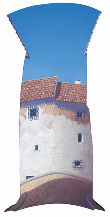 'Six Windows' Constructed painting by Paul Critchley