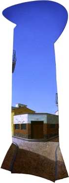 No. 461, shaped painitng by Paul Critchley