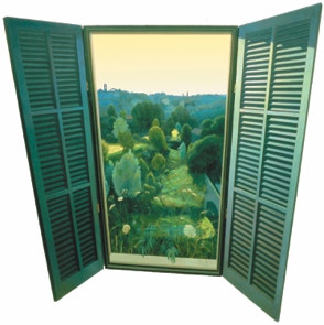 The Taste Of Summer, Triptych oil painting by Paul Critchley