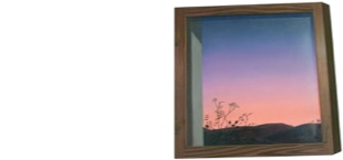 Diptych oil painting 'Lost In Thought' by Paul Critchley at Art Miami 2002, with Portals Ltd gallery from Chicago