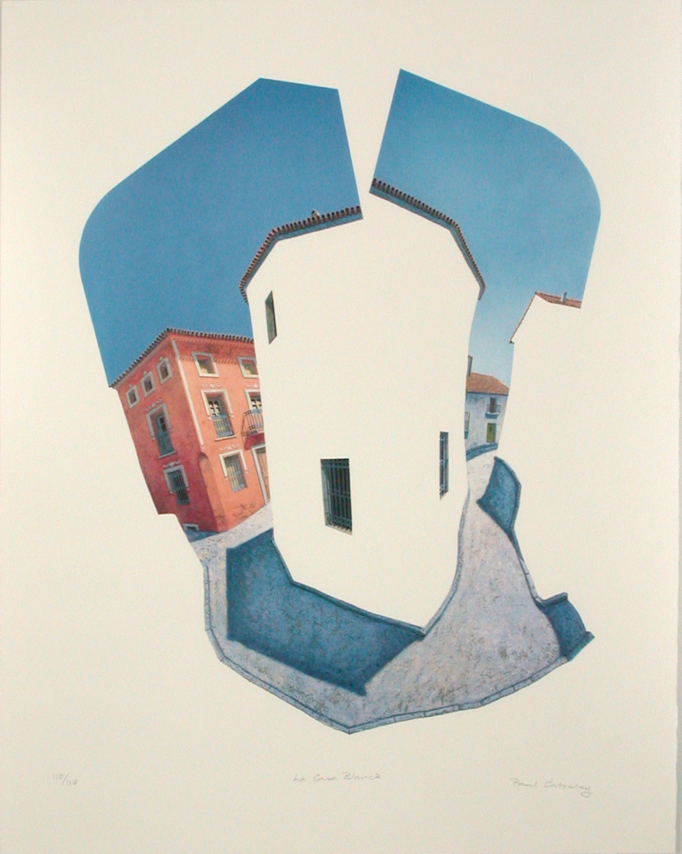 Lithograph 'La Casa Blanca' exhibited in Art Expo New York
