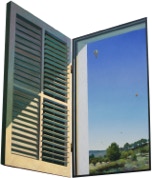 'Tall Sky', Diptych by Paul Critchley