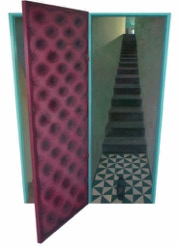 A Foot In The Door, 180 x 120 cm 