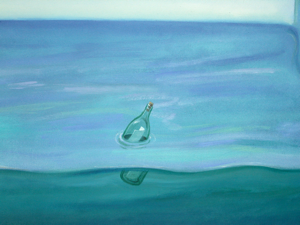 Message In A Bottle, detail