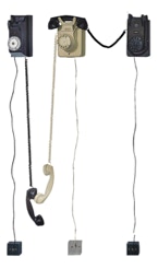 A Threesome with cables, 140 x 125 cm