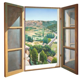 Triptych ' The Long Road Home' by Paul Critchley