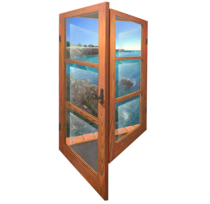 Paul Critchley at SCOPE Miami 2018 Blissful Solitude, closed