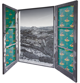 PaintingThe Fake Prophet, open