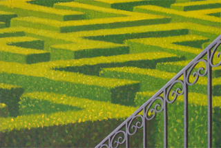 Diptych, The Mind Maze by Paul Critchley, detail