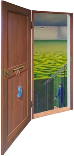 Diptych, The Mind Maze by Paul Critchley, open