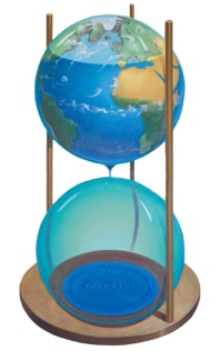 Shaped painting by Paul Critchley