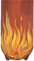 Up In Flamesa,detail