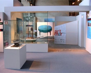 view of the painting 'The Captain's Table' at Museum Marítim de Barcelona