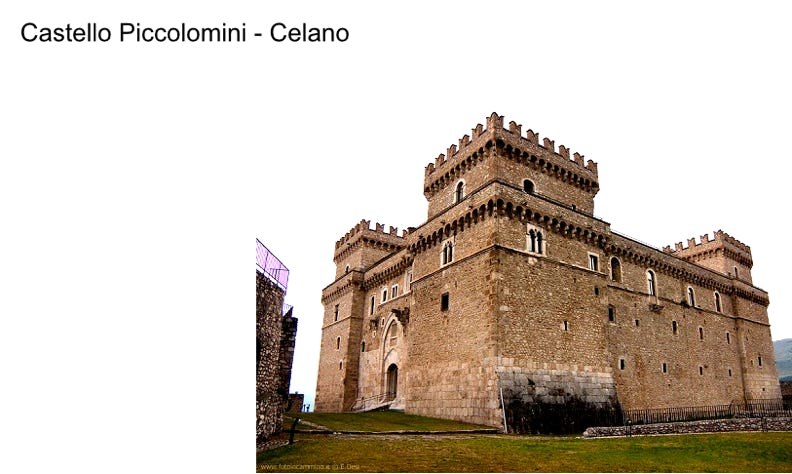 Castello Piccolomini, Celano