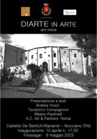 Poster for Diarte In Arte Art exhibition, Nocciano