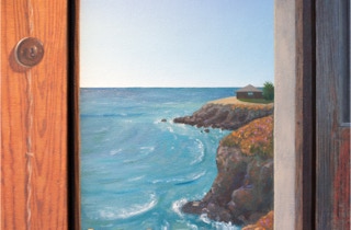 "I remember a dream of a house by the sea. It was spring, I think", detail