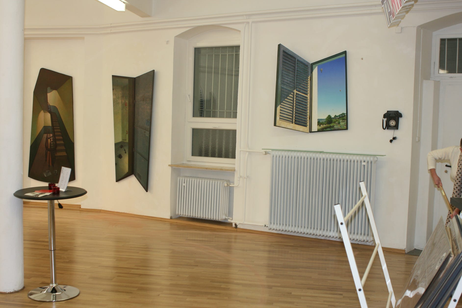 View of exhibition at Galerie Takinu, Stuttgart 2