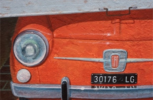 detail of the 'taxi'