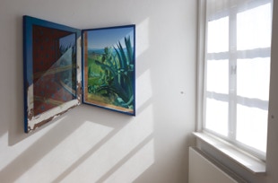 view of additional paintings in the exhibition
