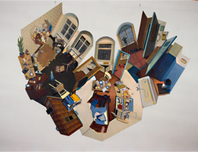 Painting in the exhibition : Johanniterstraße, 7