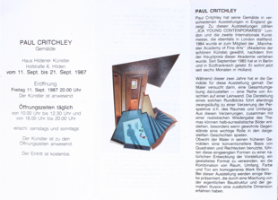 Exhibition invitation