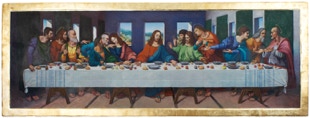 Copy of The Last Supper painted by Paul Critchley