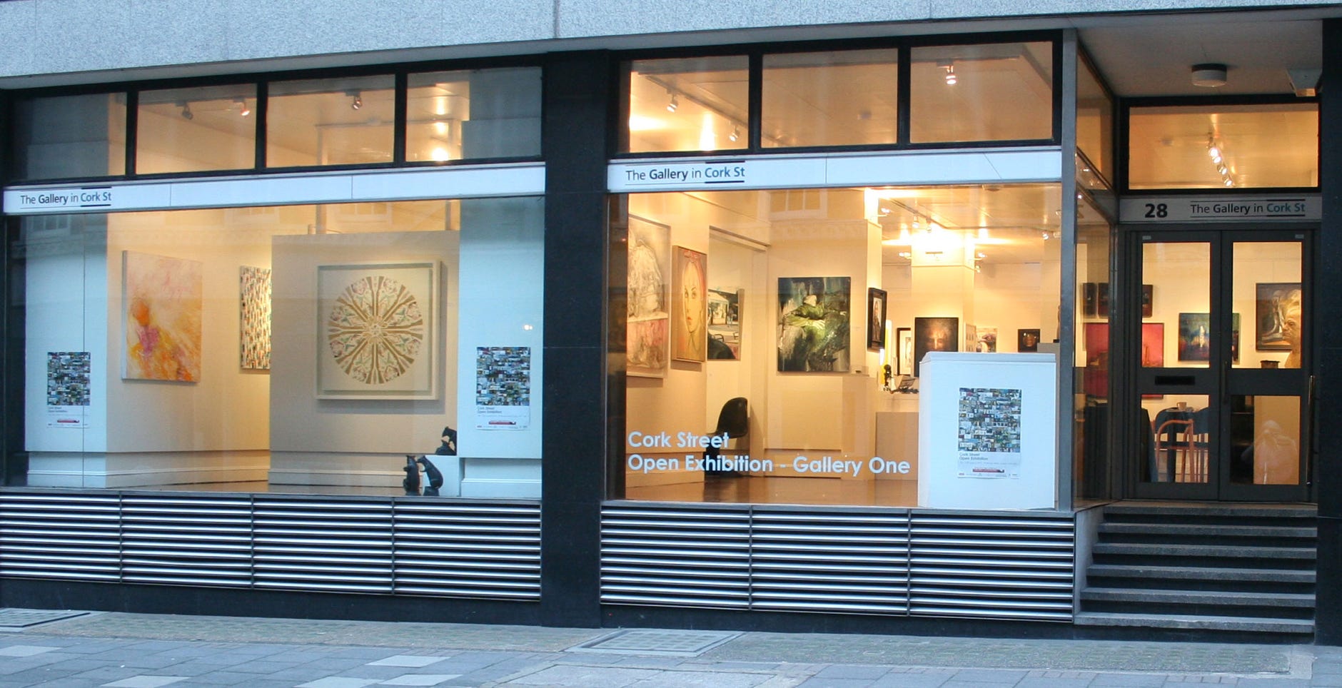 photo of the exhibition 'Cork Street Open' at The Gallery, Cork Street London, 5th - 13th August 2010