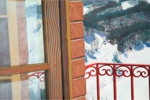 Summer & Winter in the mountains, detail