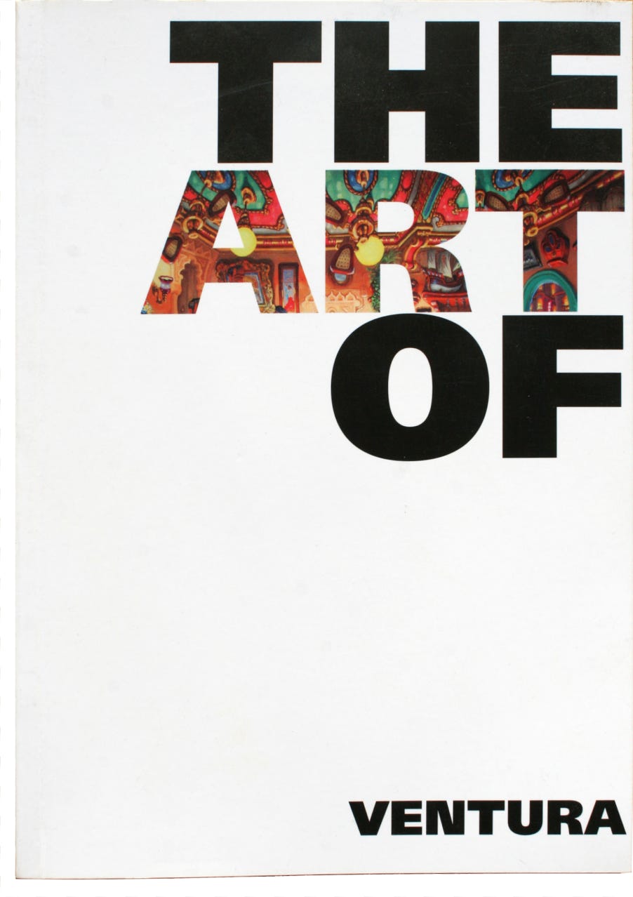 cover of the catalogue ' The Art of Ventura'